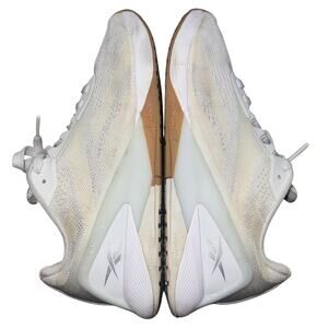 Reebok Nano X1 Shoes Mens Size 8.5 White Gum Cross Training Sneakers Floatride